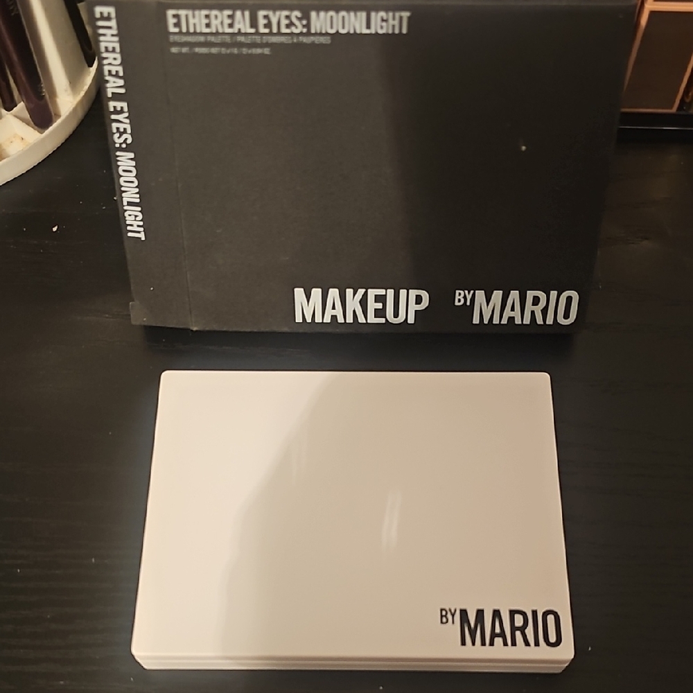 SOLD- Makeup By Mario White Eyeshadow Palette